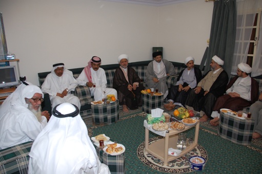 وفد أهالي قلالي في ضيافة المحفوظ تعبيرًا عن اللحمة الوطنية